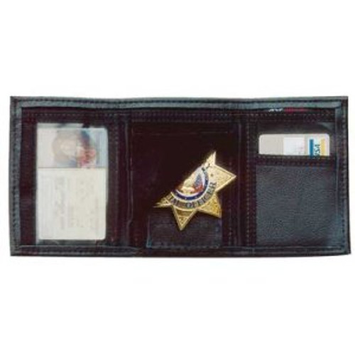 Black Embossed Shield Wallet Salvationist Publishing