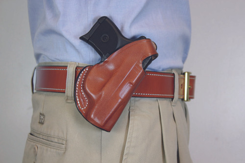 Deluxe Full-Size Quick-Snap Holster (A-5) — MTR Custom Leather