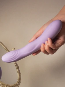Svakom Selena verwarmende pulserende vibrator pastel lila