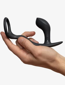 Buttplug met flexibele cockring