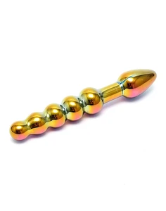 Anale dildo en plug in massief gekleurd glas