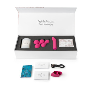 Naughty and Nice Gift Box open