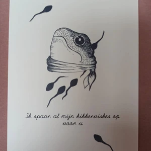 Postkaart Kikkervisjes