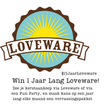 Win 1 Jaar Lang Loveware!