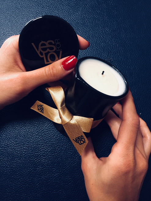 Zalige massagekaars van YESforLOV