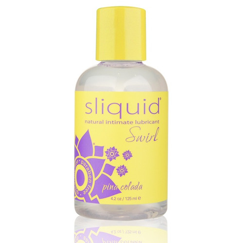 Sliquid Swirl watergebaseerd en lekker fris en eetbaar glijmiddel. Pina Colada smaak.