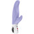Flexibele silicone duovibrator Lady Bi violet