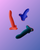 Limba Flex trio van positioneerbare vingerdildo's