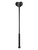 Rimba riding crop met zwart lederen hartje 48 cm