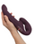 Share Vibe Pro vibrerende dubbele dildo van Fun Factory burgundy