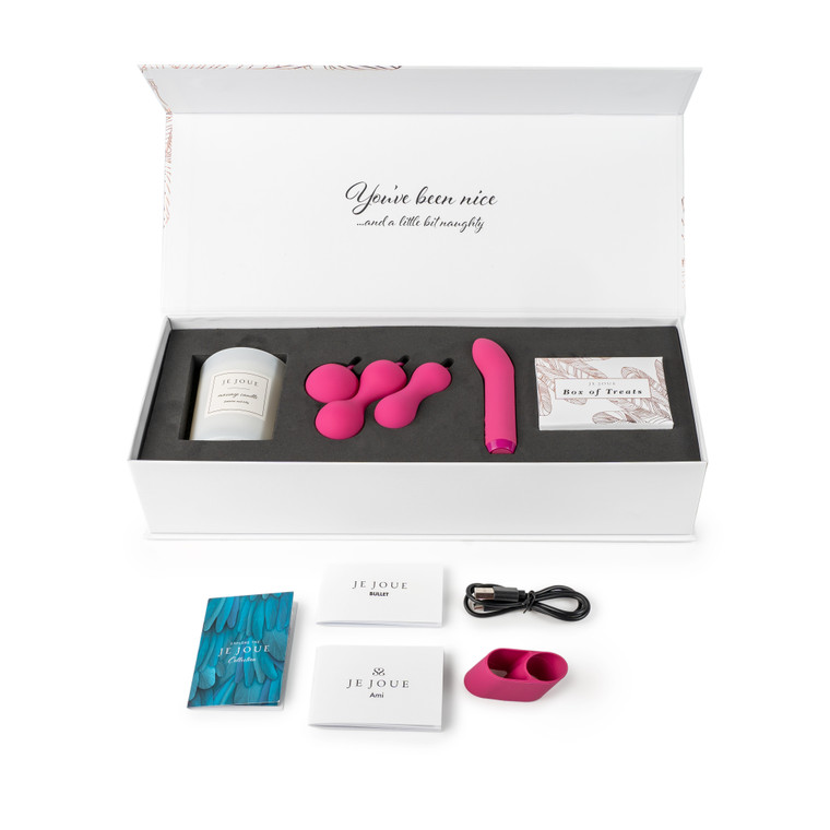 Naughty and Nice Gift Box open