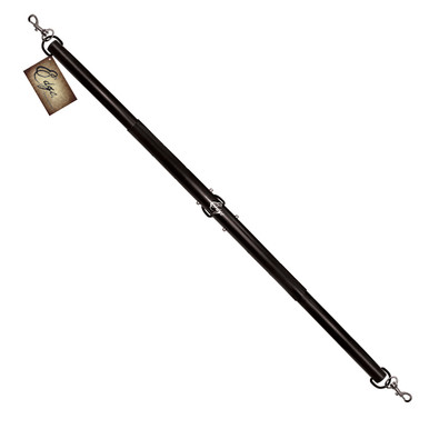 Black Fur Strap Adjustable, 3 In 1 Black Spreader Bar Set, Sports Aid Training Fitness Kit Workout Bar,Home Yoga Gym Kit With Fur Flocking Storage Bag