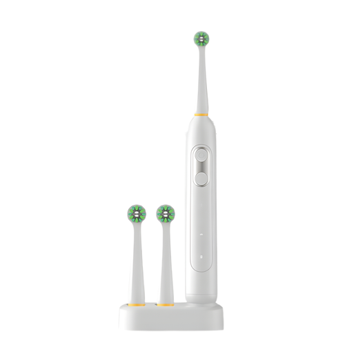 Spazzolino Elettrico Bianco + 2 Testine + Sterilizzatore UV