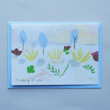 Thinking of You Mountains Card Thinking of You Mountains Card