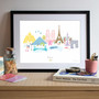 Holly Francesca Paris Skyline Print