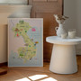Map of Vietnam, Cambodia & Laos, South East Asia Art Print by UK Artist Holly Francesca Map of Vietnam, Cambodia & Laos, South East Asia Art Print by UK Artist Holly Francesca