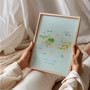 Map of Bali & Lombok, Indonesia, South East Asia Art Print by UK Artist Holly Francesca Map of Bali & Lombok, Indonesia, South East Asia Art Print by UK Artist Holly Francesca