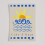 Côte d’Azur Beach – French Riviera Print - French Coastal Poster by Holly Francesca