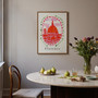 Florence Cathedral Print - Duomo, Santa Maria del Fiore Poster - Italian Landmark Collection by UK artist Holly Francesca