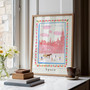 Seville Cathedral Poster - Spanish Art Print - Giralda Tower Landmark Collection by artist Holly Francesca