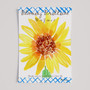 Illustrated Personalised Teacher Gift - Sunflower Blooming Brilliant Art Print by artist Holly Francesca.
