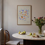 Bird's Eye View Swimming Poster - Summer Editions Poster by UK artist & illustrator Holly Francesca
