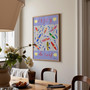 Bird's Eye View Surfing Poster - Summer Editions Poster