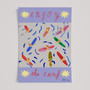 Bird's Eye View Surfing Poster - Summer Editions Poster