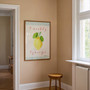 Freshly Squeezed Lemons Poster - Summer Editions Art Print by UK artist & illustrator Holly Francesca