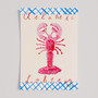Atlantic Lobster Poster - Summer Produce Art Print by UK artist & illustrator Holly Francesca