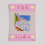 Sun Seeker Poster - Summer Rockpool Art Print by UK artist & illustrator Holly Francesca
