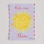Rise & Shine Poster - Summer Sun Art Print by UK artist & illustrator Holly Francesca