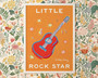 Fun 'Little Rock Star' musical kids art print in bold colours by Wakey Wakey. Created by UK Artist Holly Francesca.