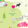 Personalised Map For Mum: Add Her Special Places