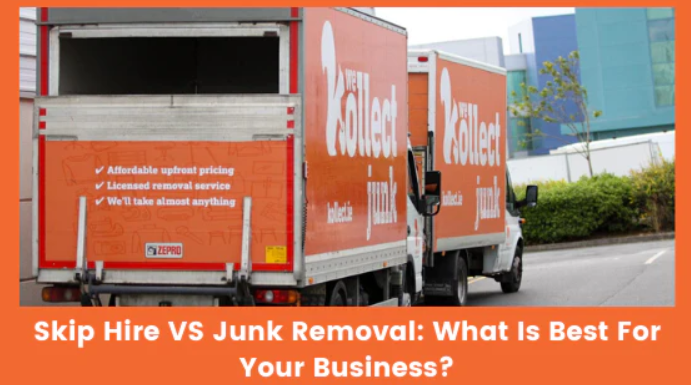 Skip Hire VS Junk Removal: What Is Best For Your Business