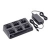 ICOM BC-197-22 6 Port Charging Tray