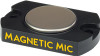 Magnetic Mic has a strong magnet connection point