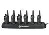 Motorola DLR1060 in a six port charging tray