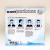 Pilot Automotive KN95 Safety Mask  Pack of 3 Back of Package