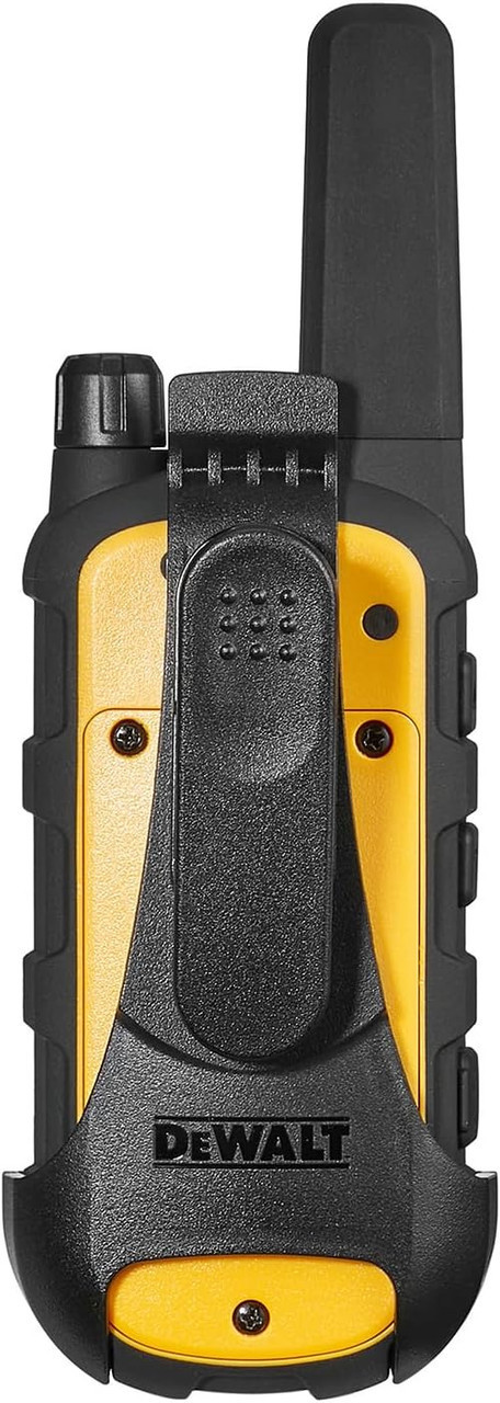 DeWALT DXFRS800 walkie talkies are waterproof