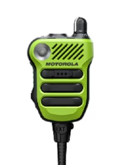Motorola PMMN4173 High Visibility Green Speaker Mic