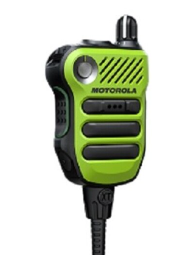 Motorola PMMN4173 High Visibility Green Speaker Mic  for APX N70 & N70EX Series Radios