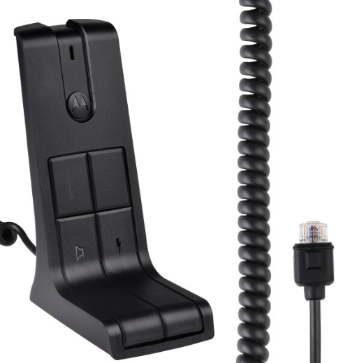 Motorola PMMN4098A Desktop Microphone for CM200d & CM300d doesn't use a lot of desktop space