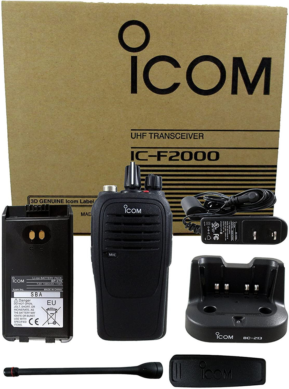 ICOM F2001 5 Watt VHF Waterproof walkie talkie