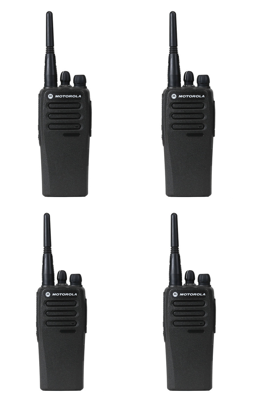 Pack of Motorola CP200d UHF Two Way Radios - 1