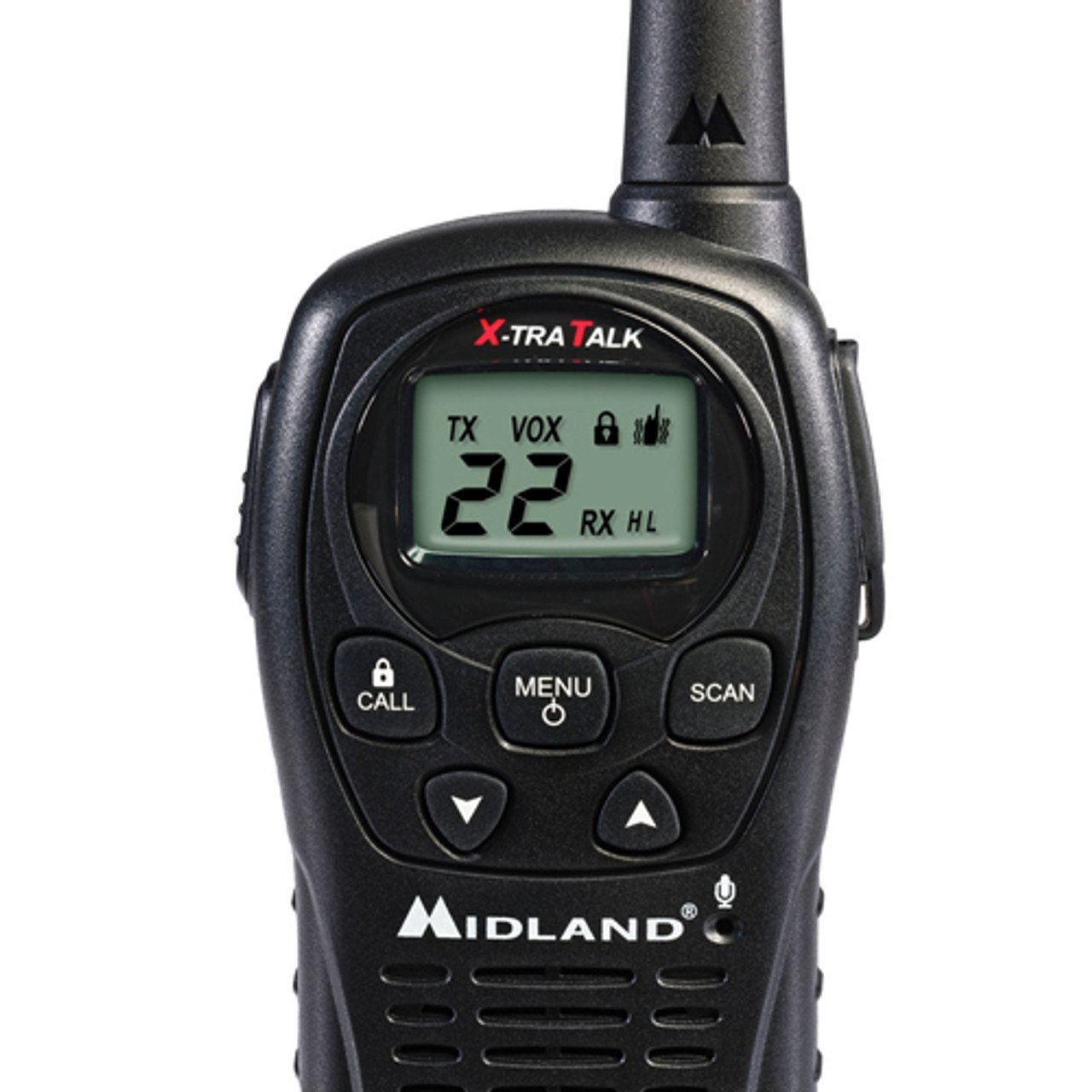 WODASEN Walkie Talkie Auricular con micrófono PTT/VOX, en forma de G, 2  pines para Midland Series LXT80, LXT100, LXT480, XT14 LXT500VP3 LXT600VP3