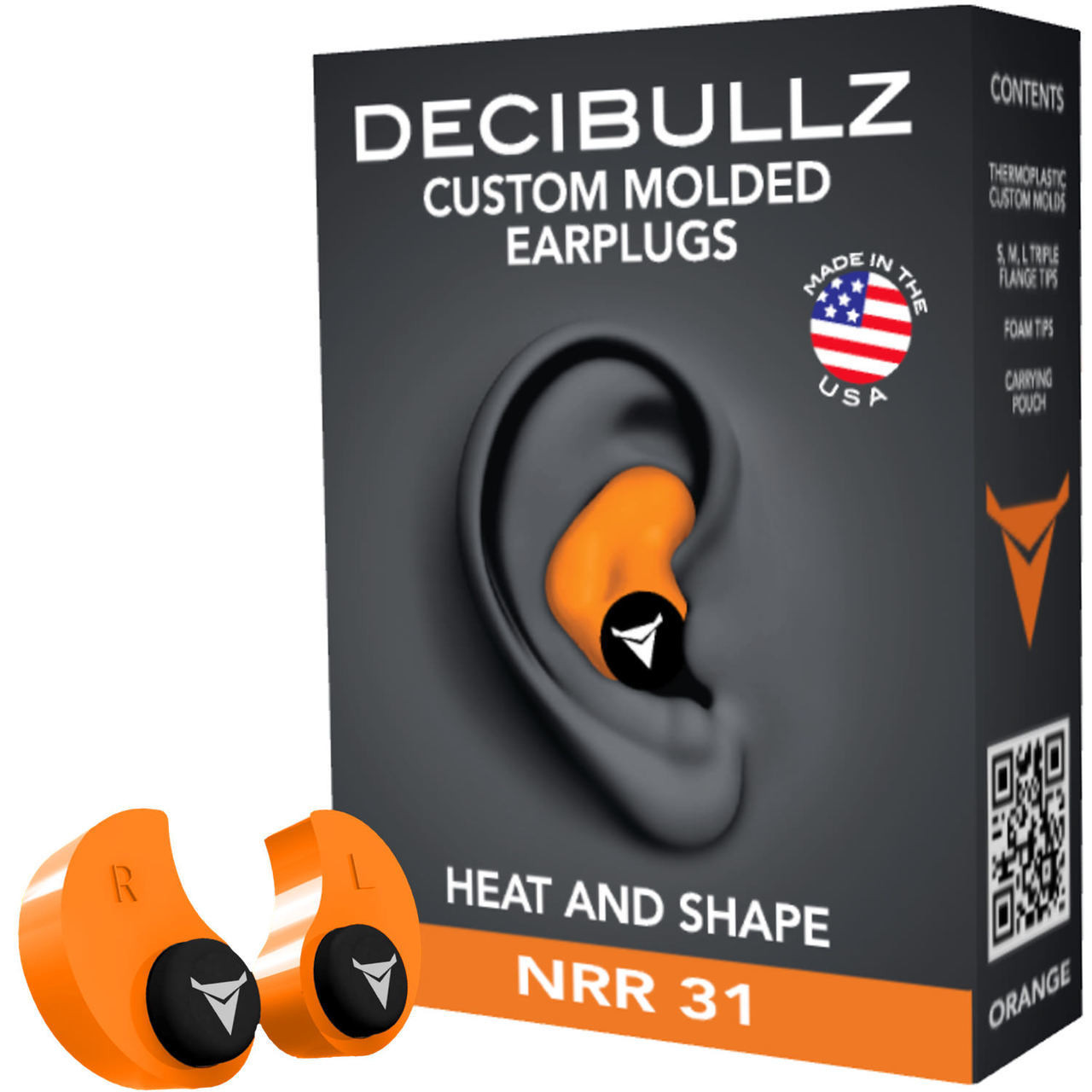 decibullz custom molded earbuds