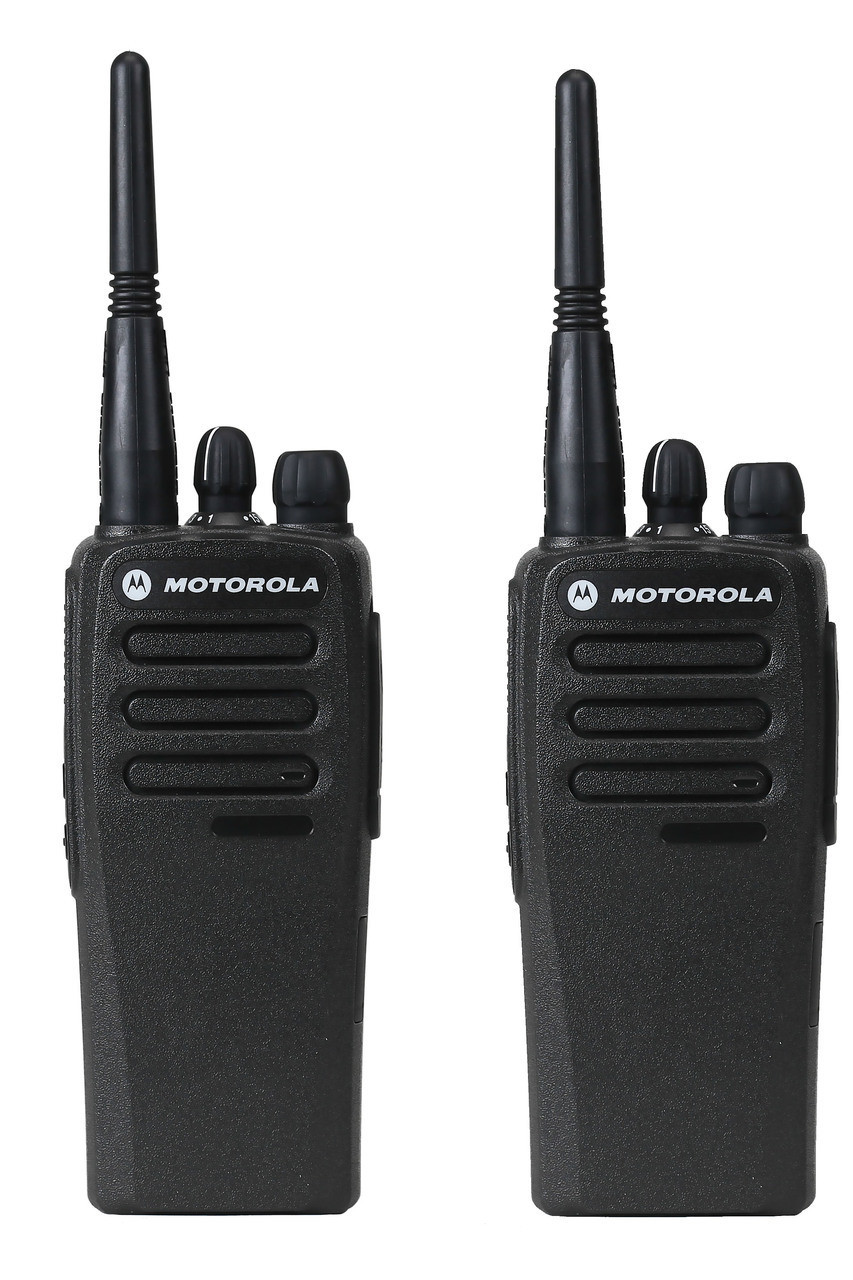 Motorola CP200d Analog UHF Two Way Radio 2 Pack