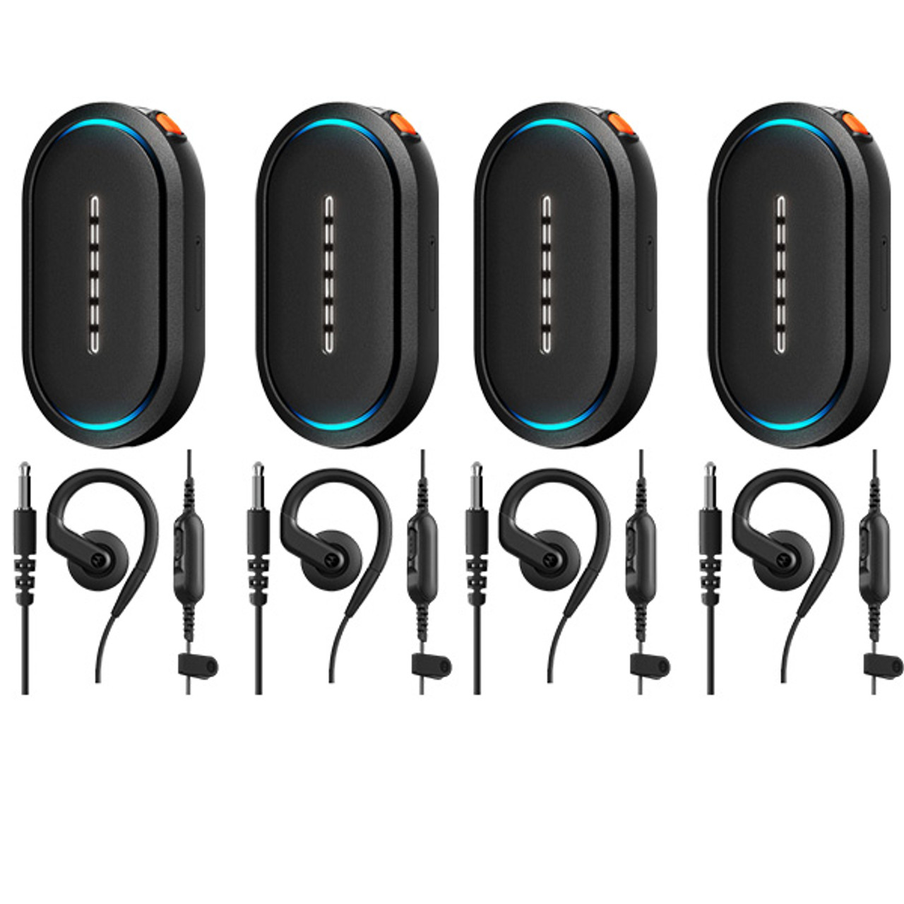 Motorola TLK25 WiFi wearable communication device with headset 4 Pack