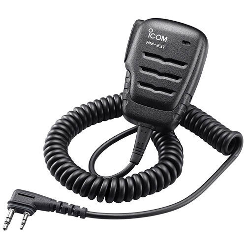 ICOM HM231 Speaker Mic for A25 series radios.